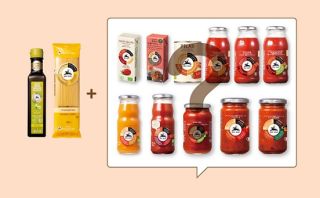 オリーブオイル & スパゲッティ & トマト製品 3商品が抽選で30名に当たる
