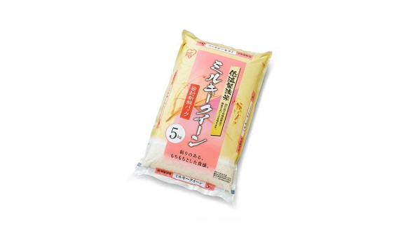 楽天市場で銘柄米 ミルキークイーン 5kgが3,110円で販売中