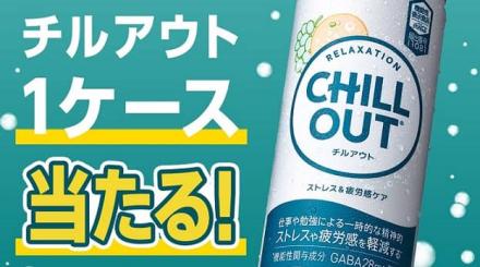 チルアウト公式Instagramでチルアウト 1ケースが抽選で100名に当たる