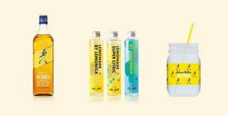 ジョニーウォーカー ブロンドボトル＆レモニカレモネード3種セットが抽選で500名に当たる