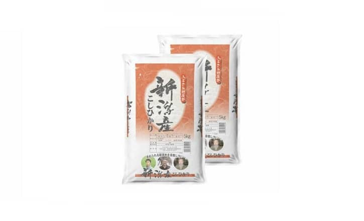 【5kg 1,973円】令和7年産 ふるさと越後発新潟産コシヒカリ(5kg 2袋セット/10kg)が実質3,945円