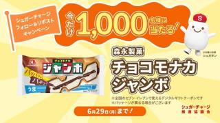 森永製菓 チョコモナカジャンボが抽選で1,000名に当たる