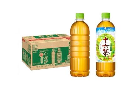 Amazonでアサヒ 十六茶麦茶がクーポンコードで1本あたり45円